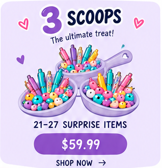 Scribbler Scoop three scoops product card